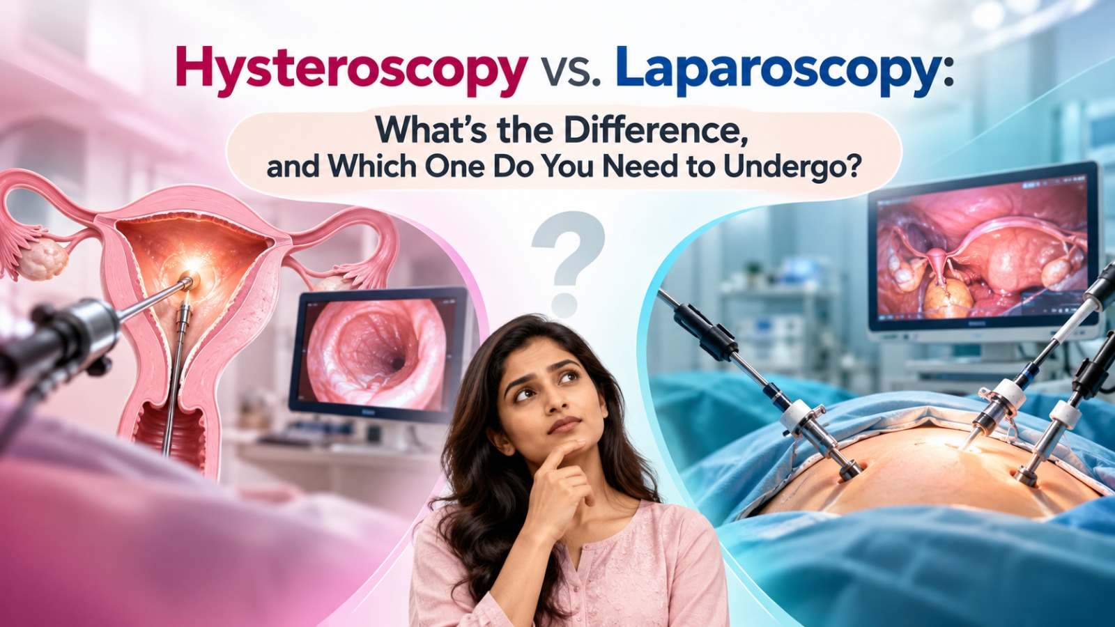 Hysteroscopy vs. Laparoscopy: What’s the Difference, and Which One Do You Need to Undergo?